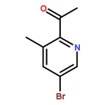 RHAWN 1-(5-Bromo-3-methylpyridin-2-yl)ethanone