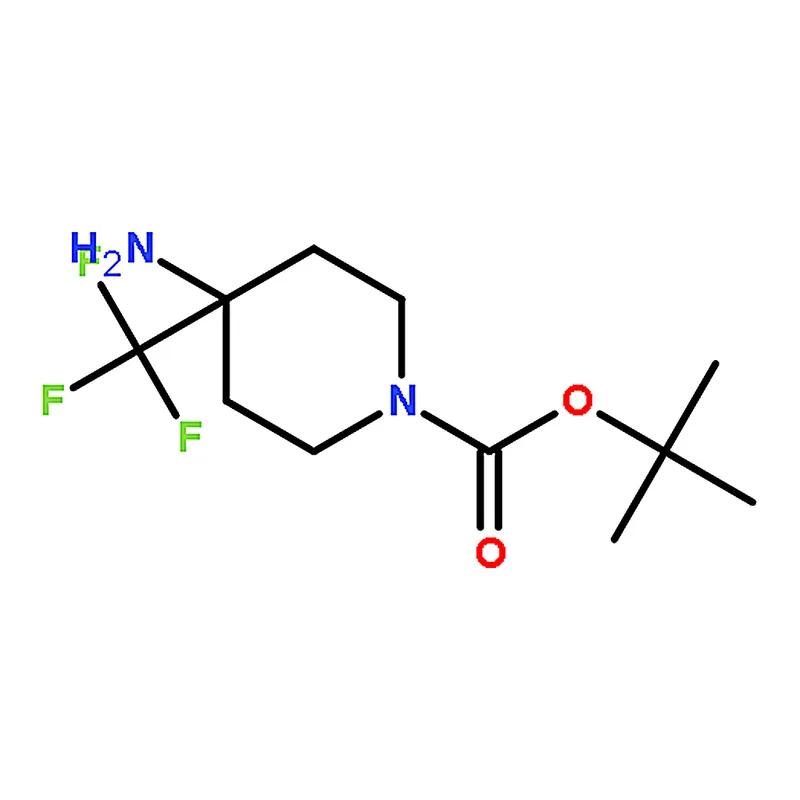 RHAWN tert-Butyl 4-amino-4-(trifluoromethyl)piperidine-1-carboxylate