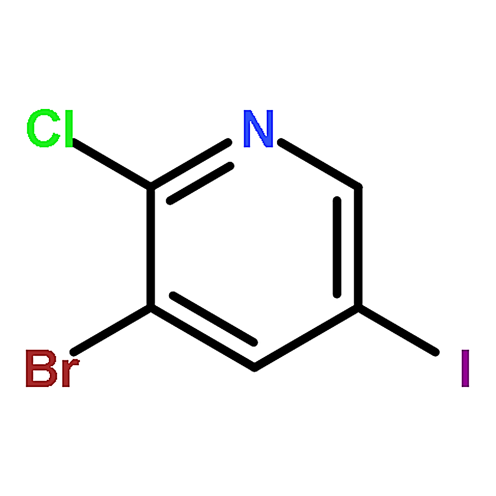 RHAWN 3-Bromo-2-chloro-5-iodopyridine