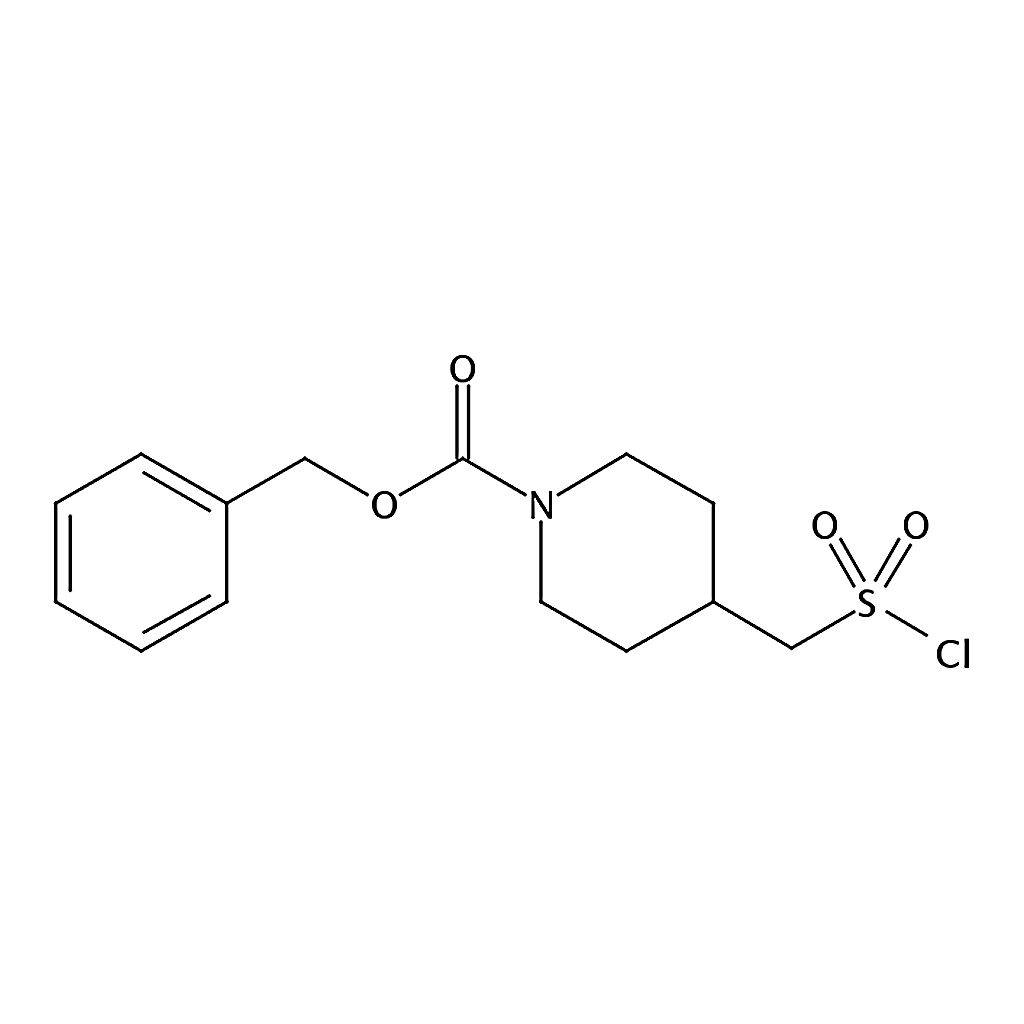 RHAWN Benzyl 4-((chlorosulfonyl)methyl)piperidine-1-carboxylate
