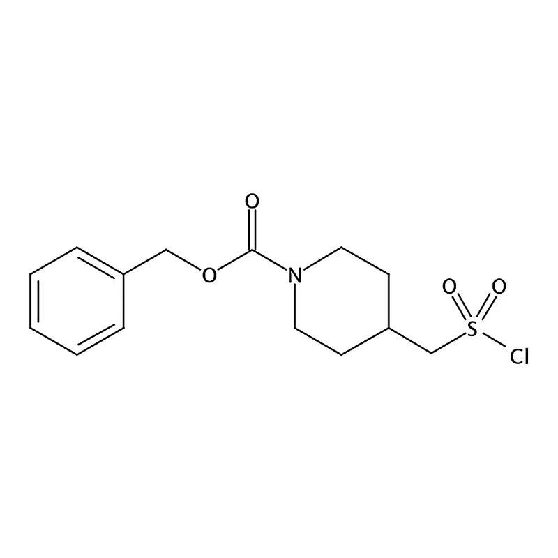 RHAWN Benzyl 4-((chlorosulfonyl)methyl)piperidine-1-carboxylate