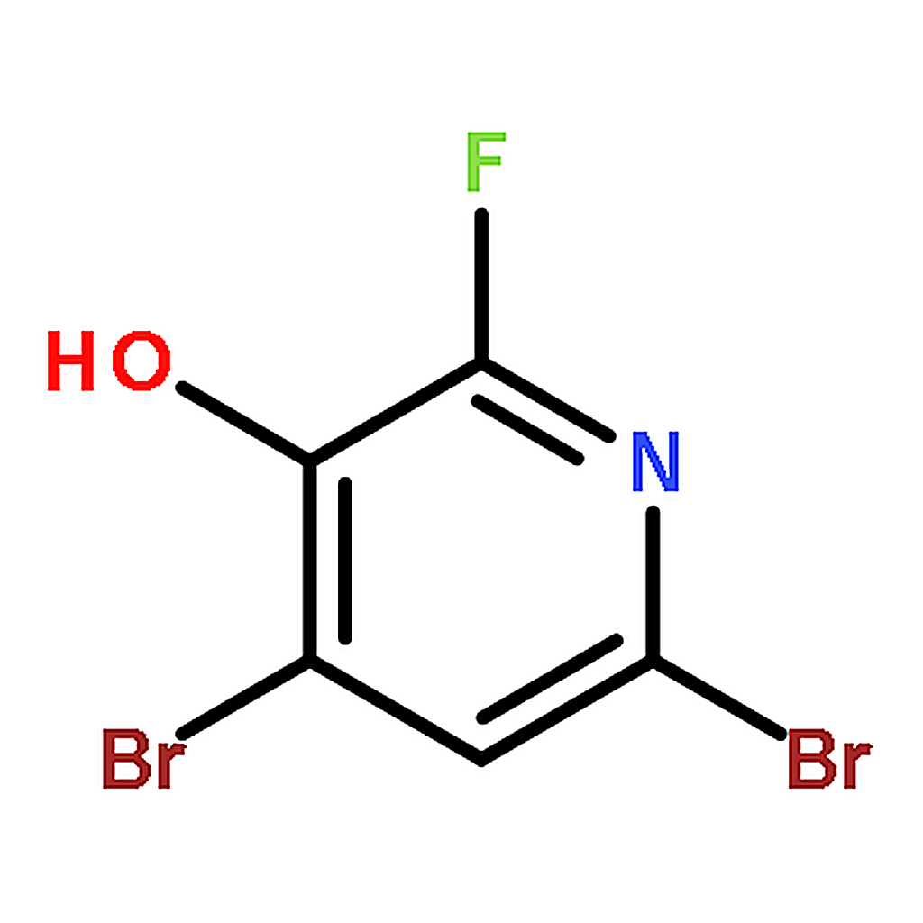 RHAWN 4,6-Dibromo-2-fluoropyridin-3-ol