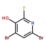 RHAWN 4,6-Dibromo-2-fluoropyridin-3-ol