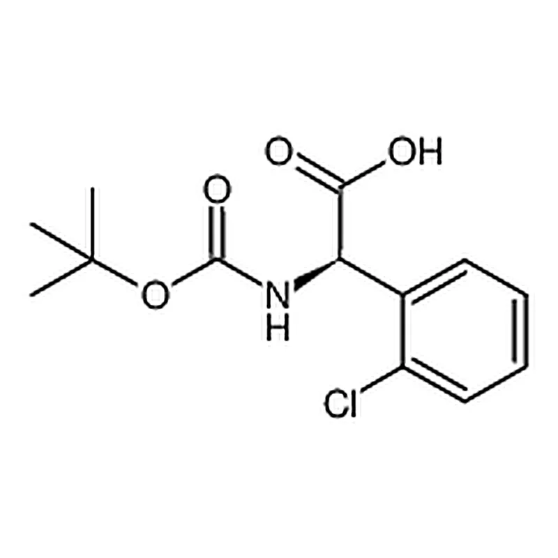 RHAWN (R)-2-((tert-butoxycarbonyl)amino)-2-(2-chlorophenyl)acetic acid