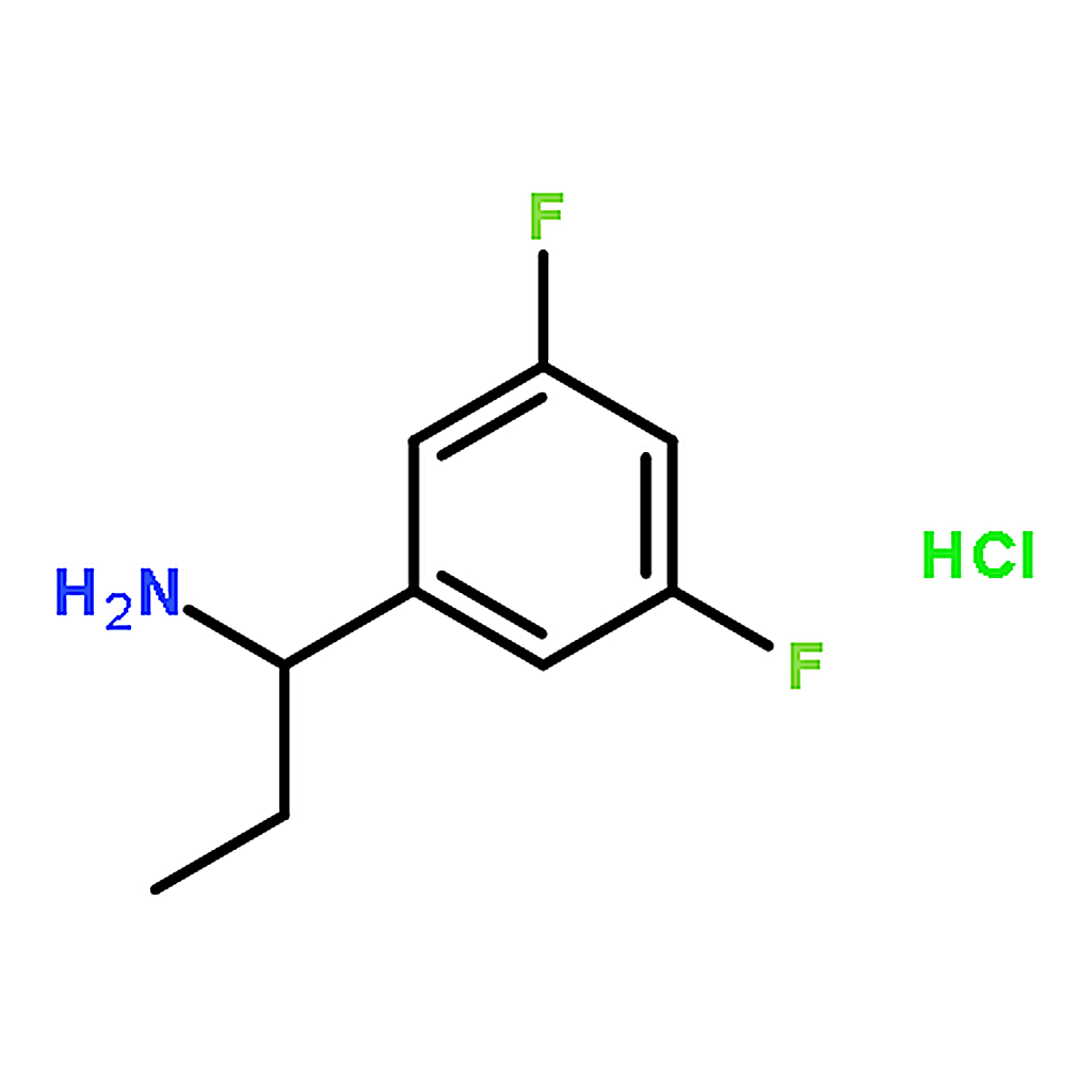 RHAWN (S)-1-(3,5-Difluorophenyl)propan-1-amine hydrochloride