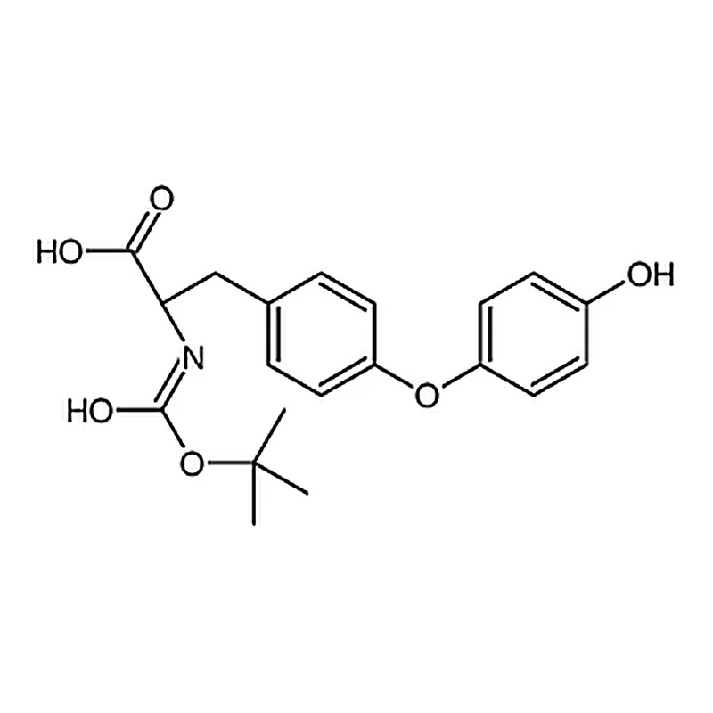 RHAWN (S)-2-((tert-Butoxycarbonyl)amino)-3-(4-(4-hydroxyphenoxy)phenyl)propanoic acid