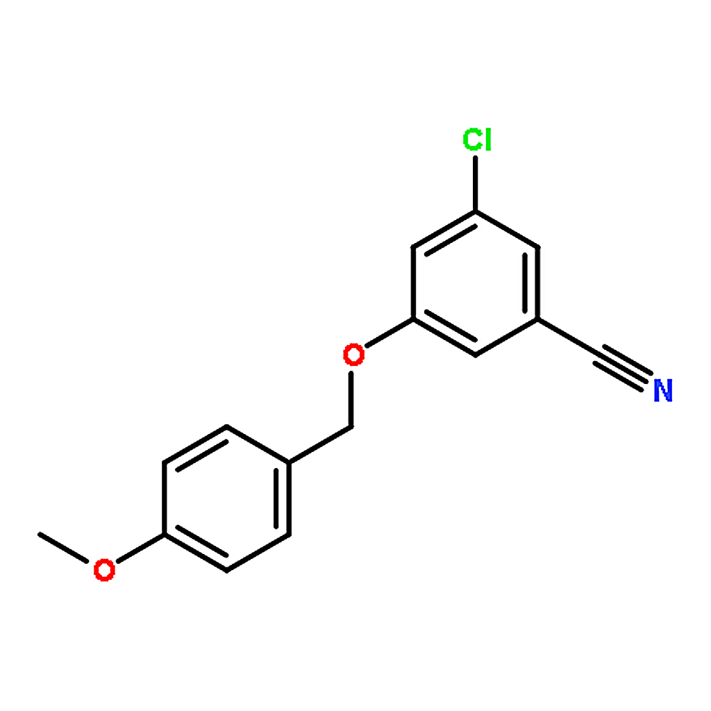RHAWN 3-Chloro-5-[(4-methoxybenzyl)oxy]benzonitrile