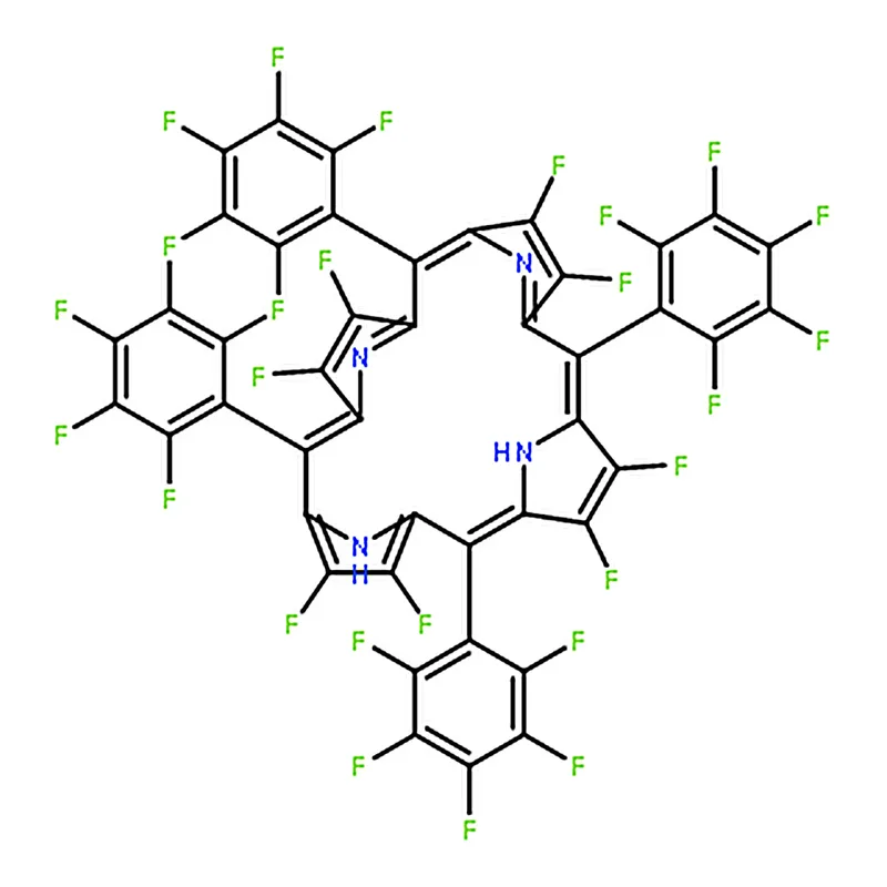 RHAWN 2,3,7,8,12,13,17,18-Octafluoro-5,10,15,20-tetrakis(pentafluorophenyl)porphyrin