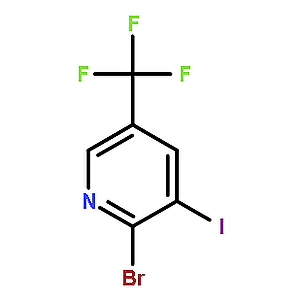 RHAWN 2-Bromo-3-iodo-5-(trifluoromethyl)pyridine