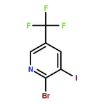 RHAWN 2-Bromo-3-iodo-5-(trifluoromethyl)pyridine