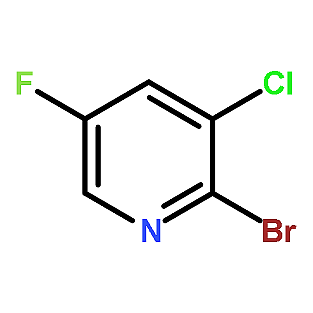 RHAWN 2-Bromo-3-chloro-5-fluoropyridine