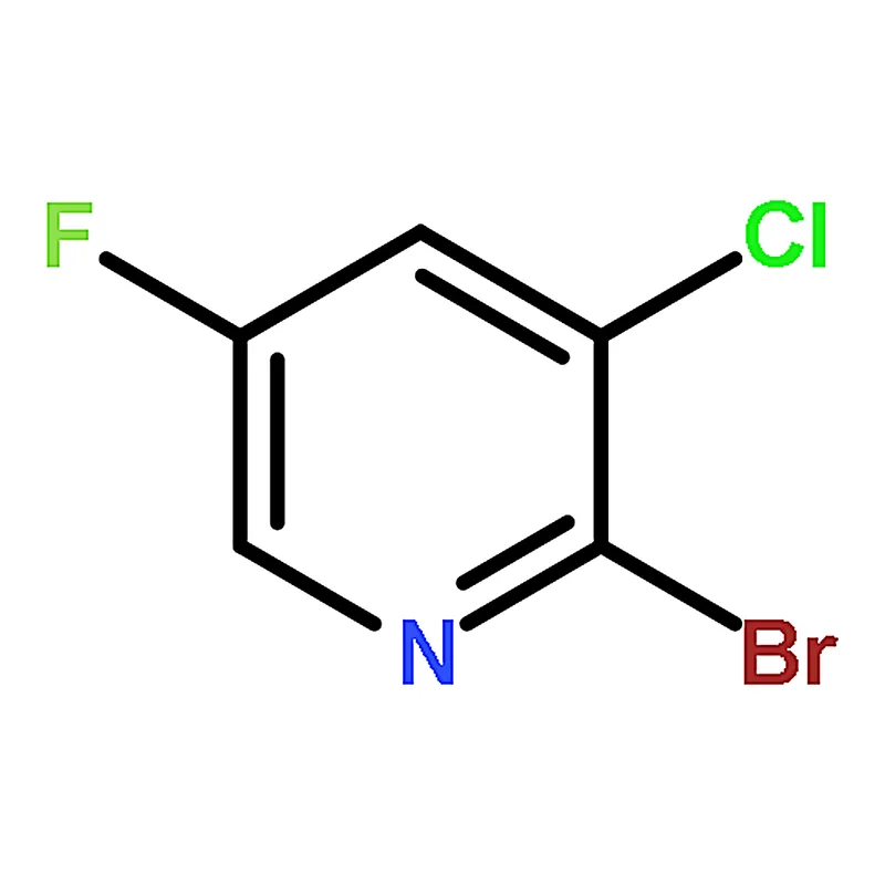 RHAWN 2-Bromo-3-chloro-5-fluoropyridine