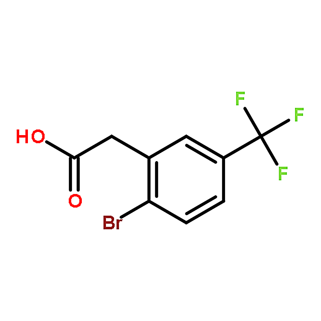 RHAWN 2-(2-Bromo-5-(trifluoromethyl)phenyl)acetic acid