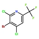 RHAWN 3-Bromo-2,4-dichloro-6-(trifluoromethyl)pyridine