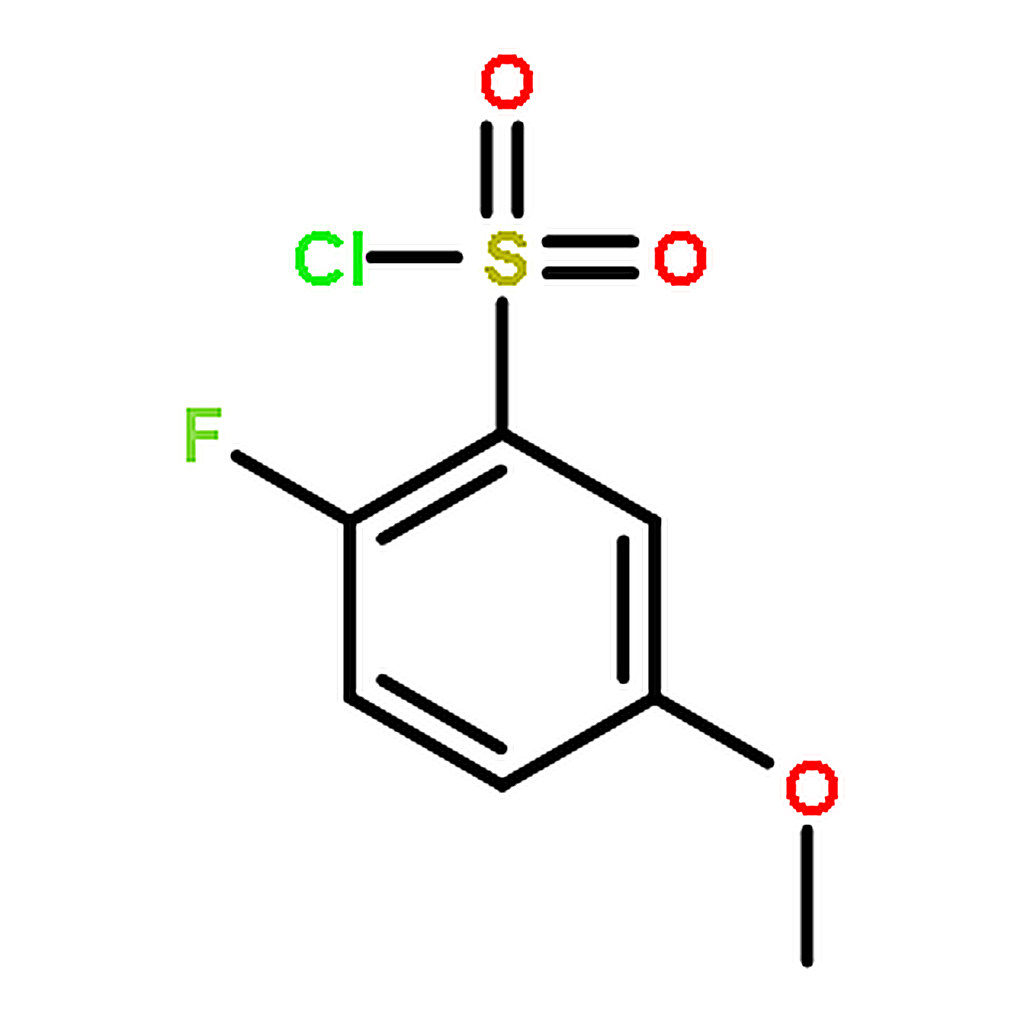 RHAWN 2-Fluoro-5-methoxybenzene-1-sulfonyl chloride