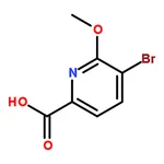 RHAWN 5-Bromo-6-methoxypicolinic acid