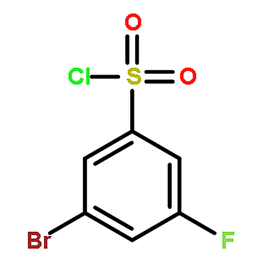 RHAWN 3-Bromo-5-fluorobenzene-1-sulfonyl chloride
