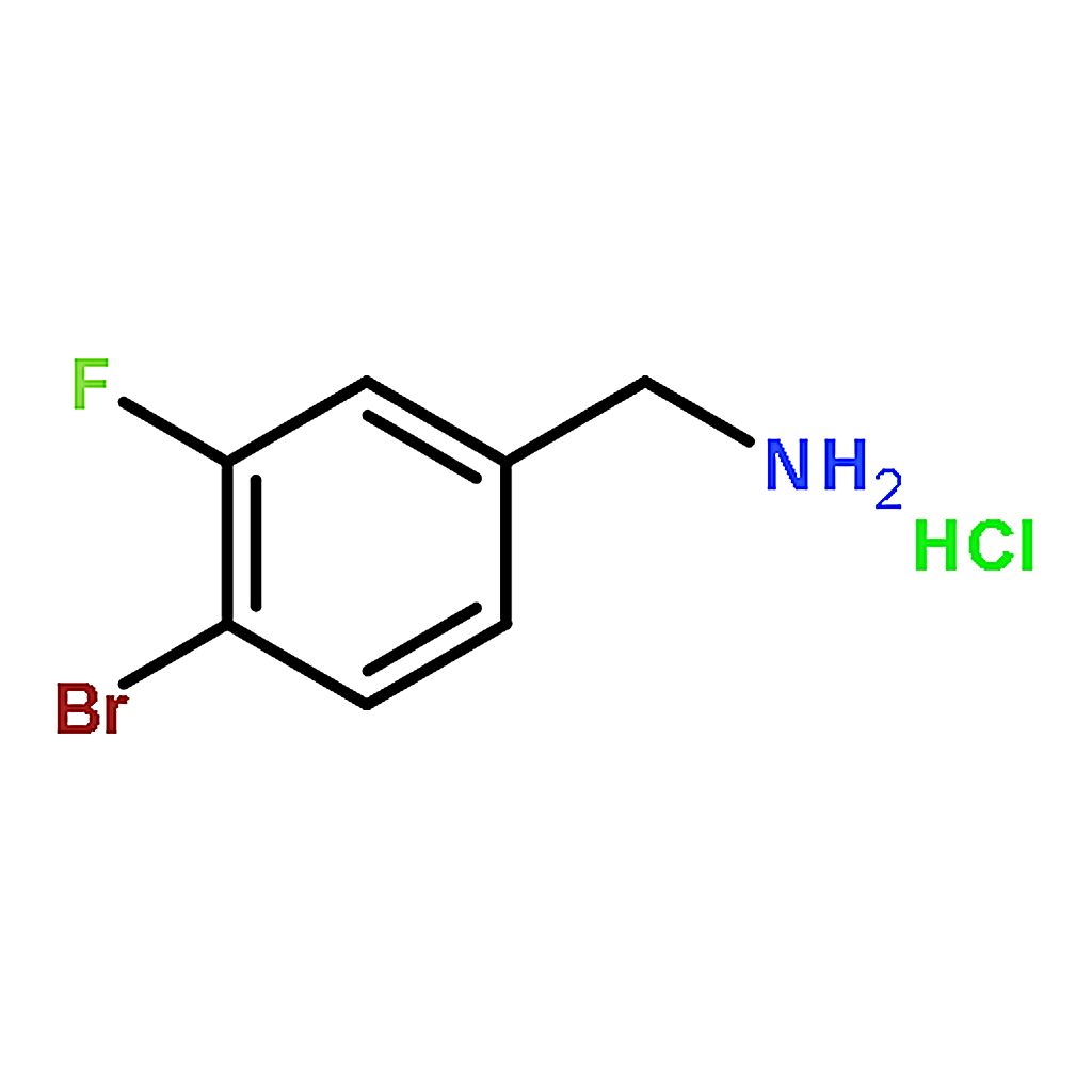 RHAWN (4-Bromo-3-fluorophenyl)methanamine hydrochloride