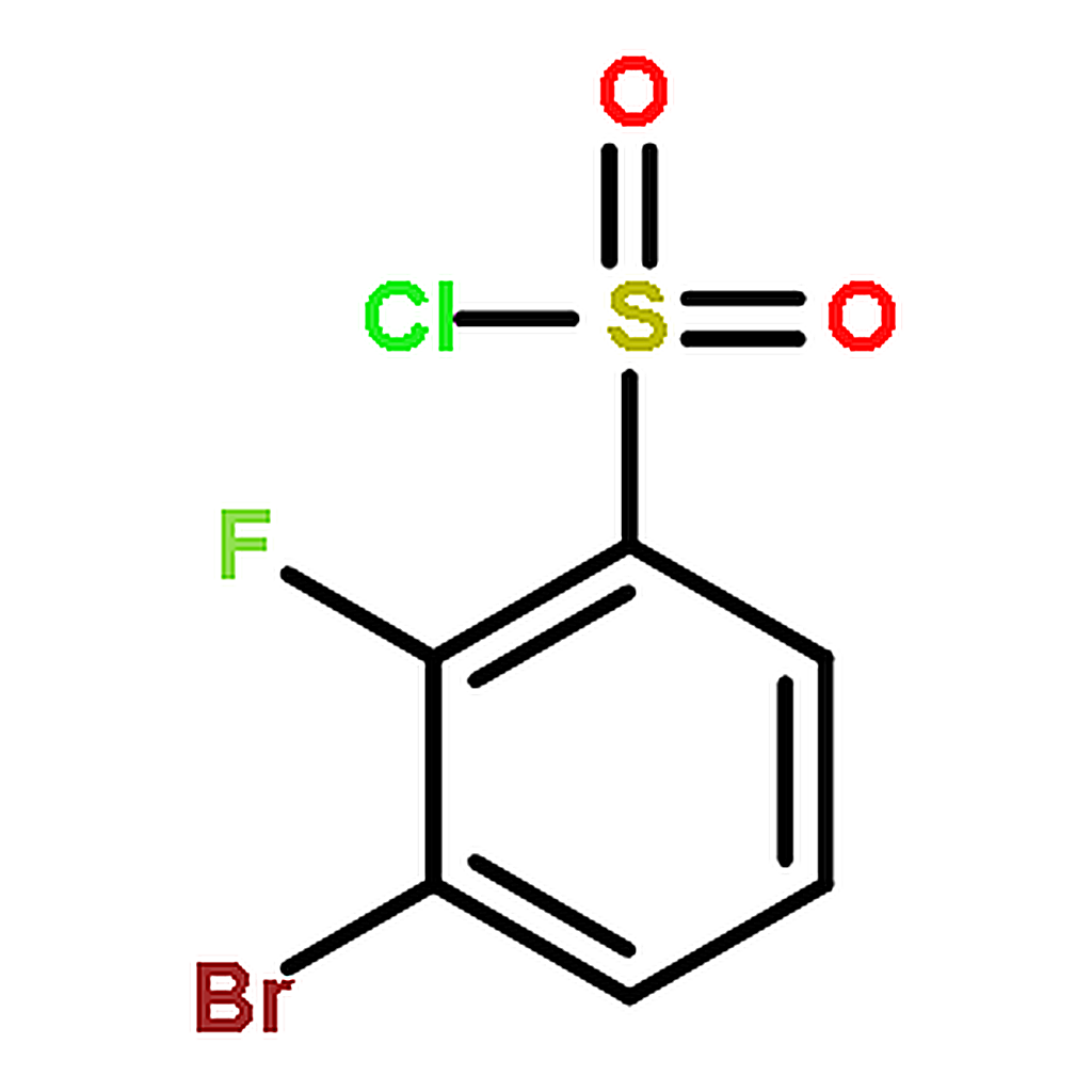 RHAWN 3-Bromo-2-fluorobenzene-1-sulfonyl chloride
