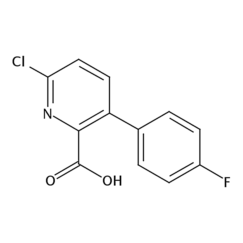 RHAWN 6-Chloro-3-(4-fluorophenyl)picolinic acid