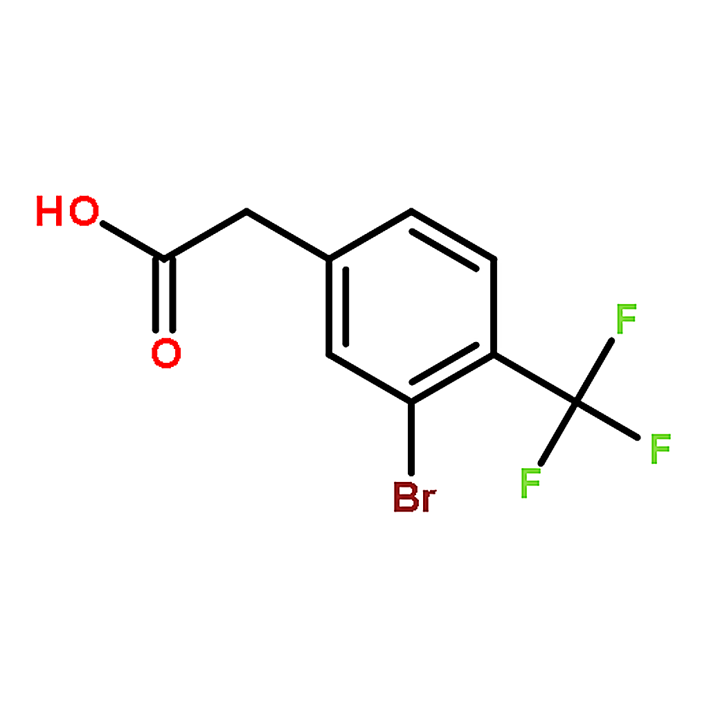 RHAWN 2-(3-Bromo-4-(trifluoromethyl)phenyl)acetic acid