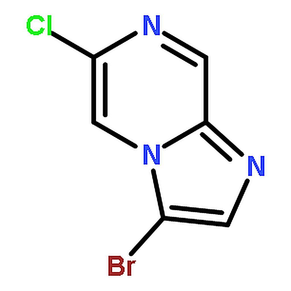 RHAWN 3-Bromo-6-chloroimidazo[1,2-a]pyrazine