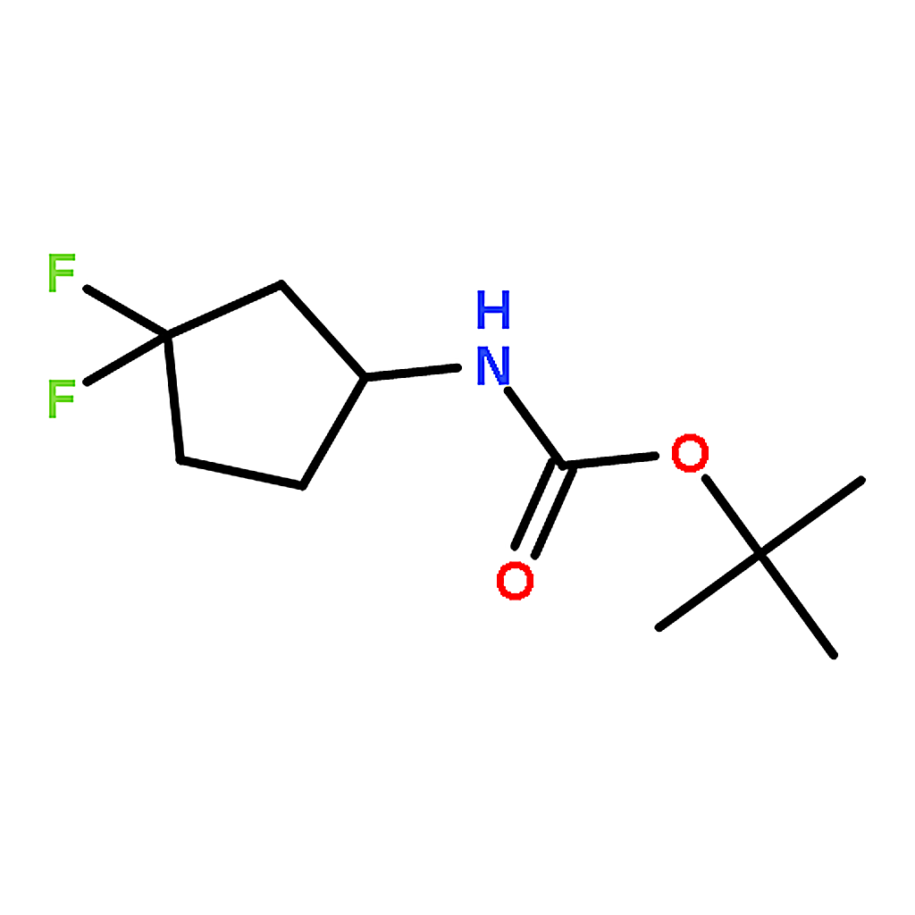 RHAWN tert-Butyl (3,3-difluorocyclopentyl)carbamate