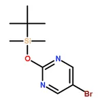 RHAWN 5-Bromo-2-(<I>tert</I>-<WBR>butyldimethylsiloxy)<WBR>pyrimidine