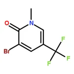 RHAWN 3-Bromo-1-methyl-5-(trifluoromethyl)pyridin-2(1H)-one