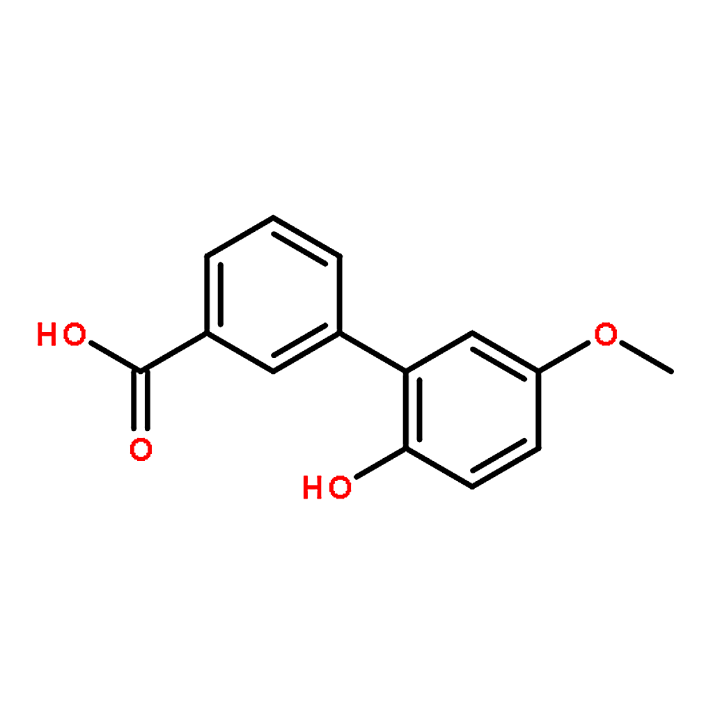 RHAWN 2'-Hydroxy-5'-methoxy-[1,1'-biphenyl]-3-carboxylic acid