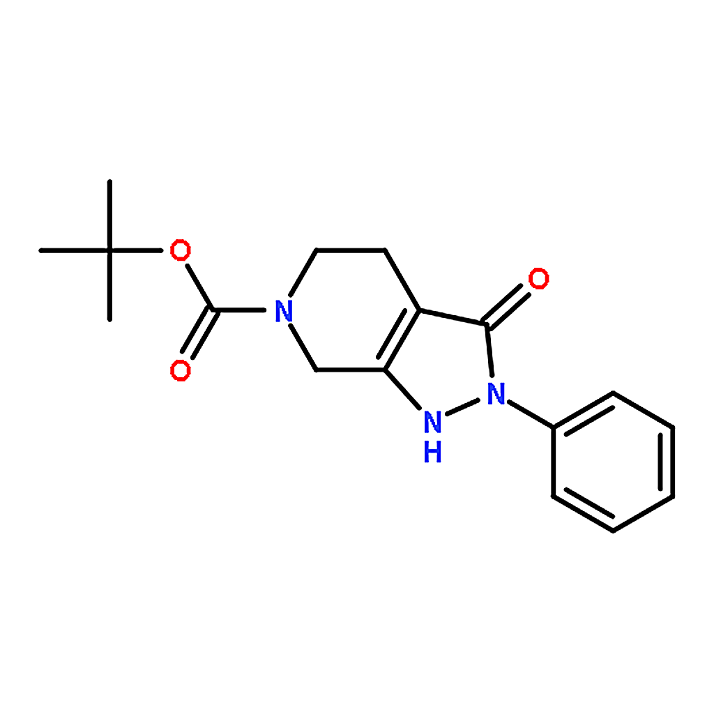 RHAWN tert-Butyl 3-oxo-2-phenyl-2,3,4,5-tetrahydro-1H-pyrazolo[3,4-c]pyridine-6(7H)-carboxylate