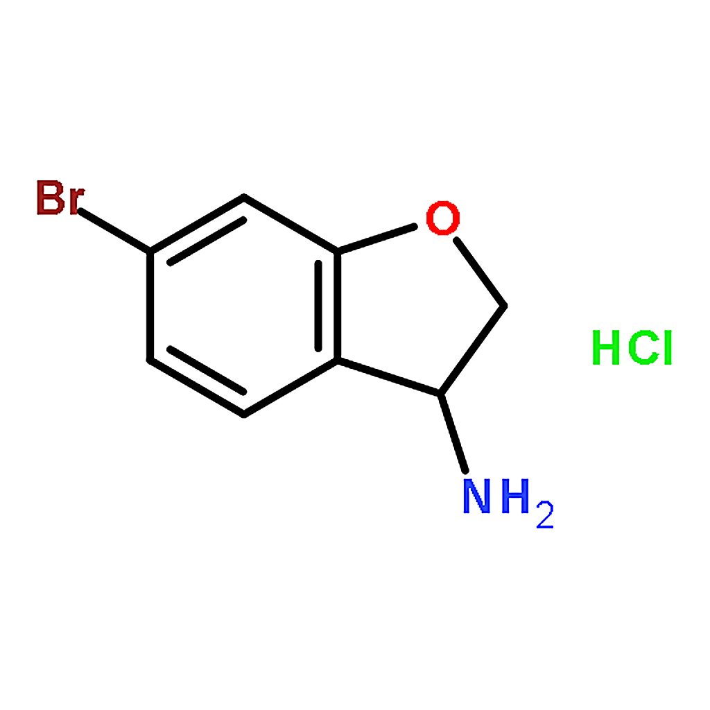 RHAWN 6-Bromo-2,3-dihydrobenzofuran-3-amine hydrochloride