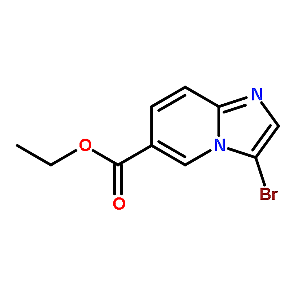 RHAWN Ethyl 3-bromoimidazo[1,2-a]pyridine-6-carboxylate