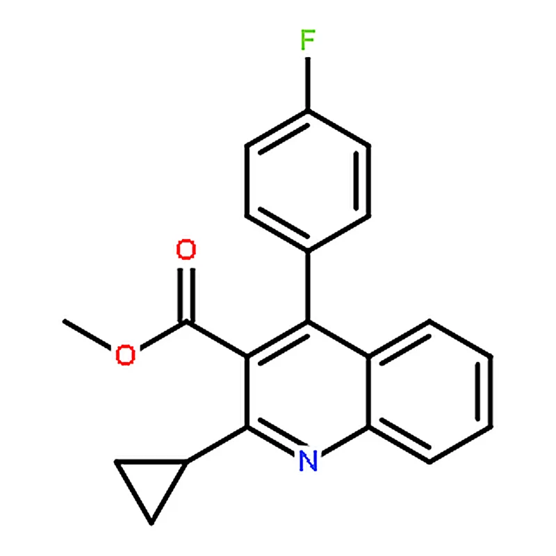 RHAWN Methyl 4-(4'-fluorophenyl)-2-(cyclopropyl)-3-quinolinecarboxylate