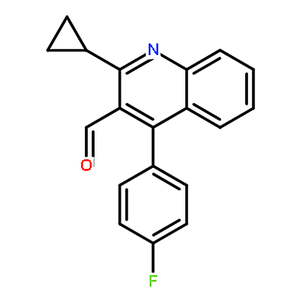 RHAWN 2-Cyclopropyl-4-(4-fluorophenyl)quinoline-3-carbaldehyde