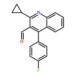 RHAWN 2-Cyclopropyl-4-(4-fluorophenyl)quinoline-3-carbaldehyde