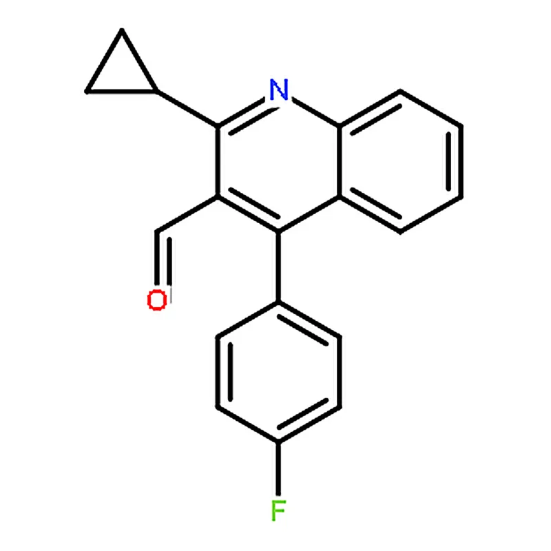 RHAWN 2-Cyclopropyl-4-(4-fluorophenyl)quinoline-3-carbaldehyde