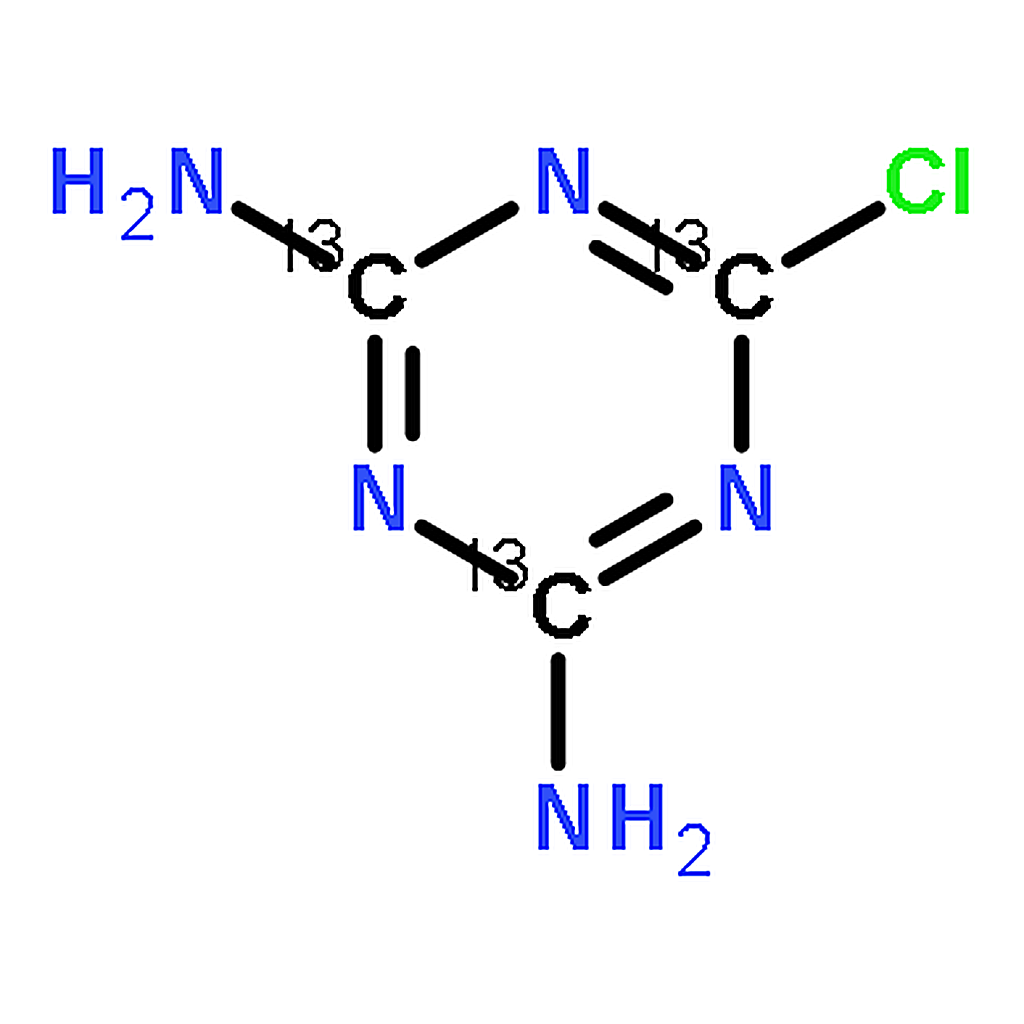 RHAWN Desethyl-desisopropyl Atrazine-C3