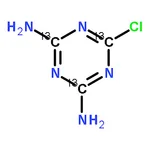 RHAWN Desethyl-desisopropyl Atrazine-C3