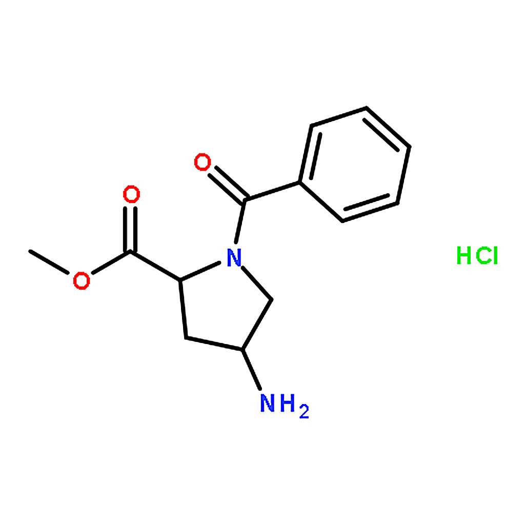 RHAWN (2S,4S)-Methyl 4-amino-1-benzoylpyrrolidine-2-carboxylate hydrochloride