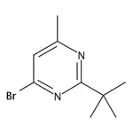 RHAWN 4-Bromo-2-(tert-butyl)-6-methylpyrimidine