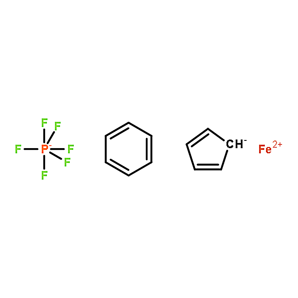RHAWN (┎6-Benzene)(┎5-cyclopentadienyl)iron(?) Hexafluorophosphate