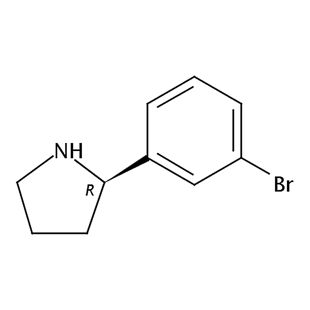RHAWN (R)-2-(3-Bromophenyl)pyrrolidine