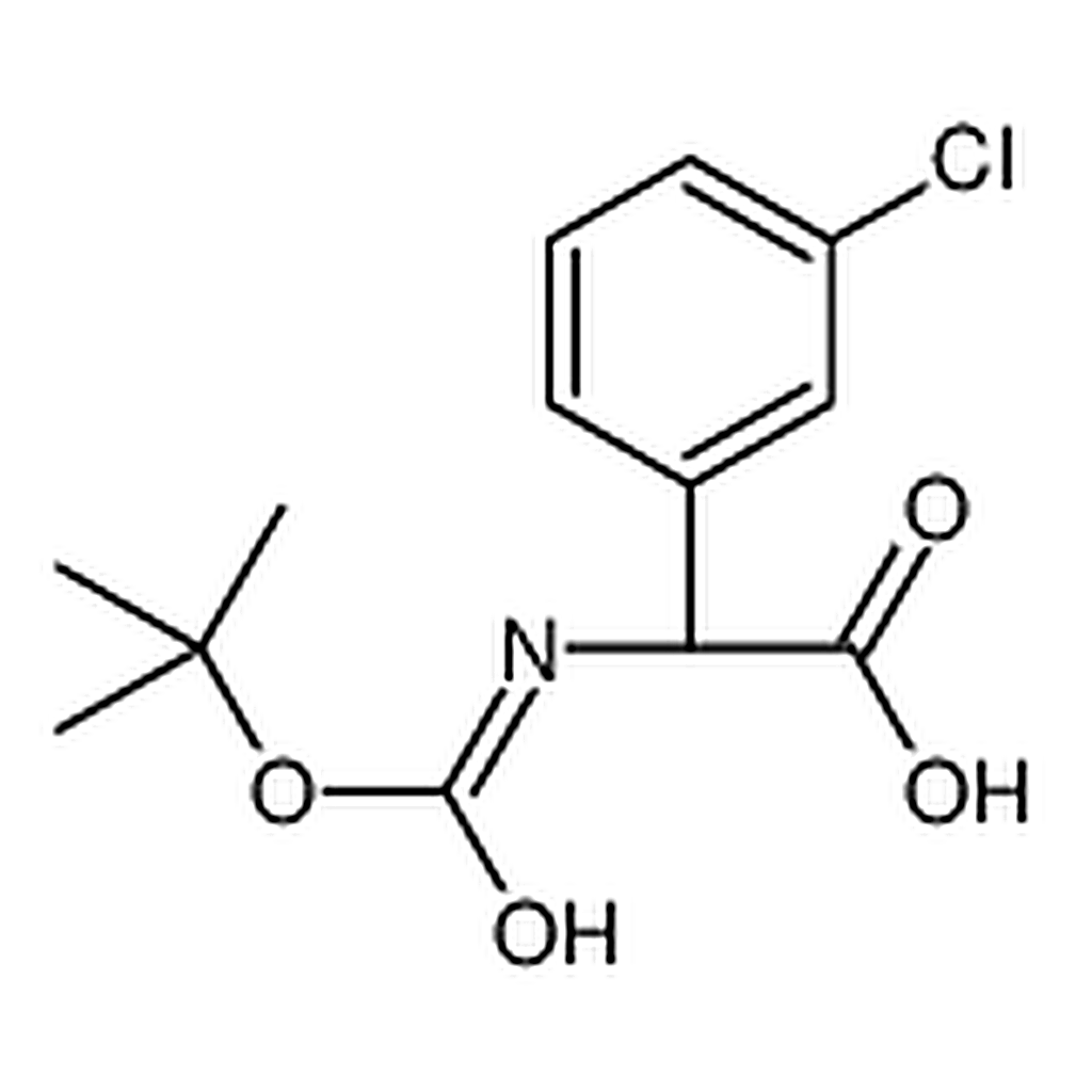 RHAWN (S)-2-((tert-butoxycarbonyl)amino)-2-(3-chlorophenyl)acetic acid