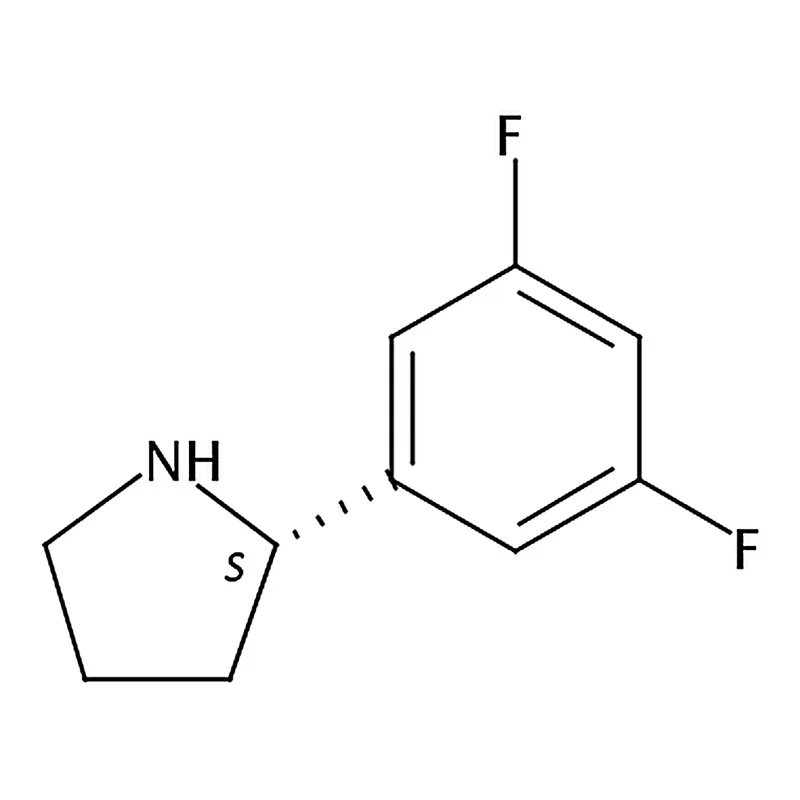 RHAWN (S)-2-(3,5-Difluorophenyl)pyrrolidine