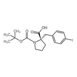 RHAWN (S)-1-(tert-Butoxycarbonyl)-2-(4-iodobenzyl)pyrrolidine-2-carboxylic acid