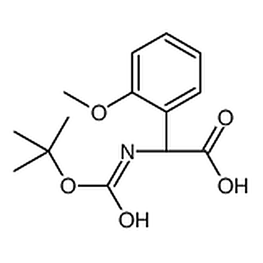 RHAWN (R)-2-((tert-Butoxycarbonyl)amino)-2-(2-methoxyphenyl)aceticacid
