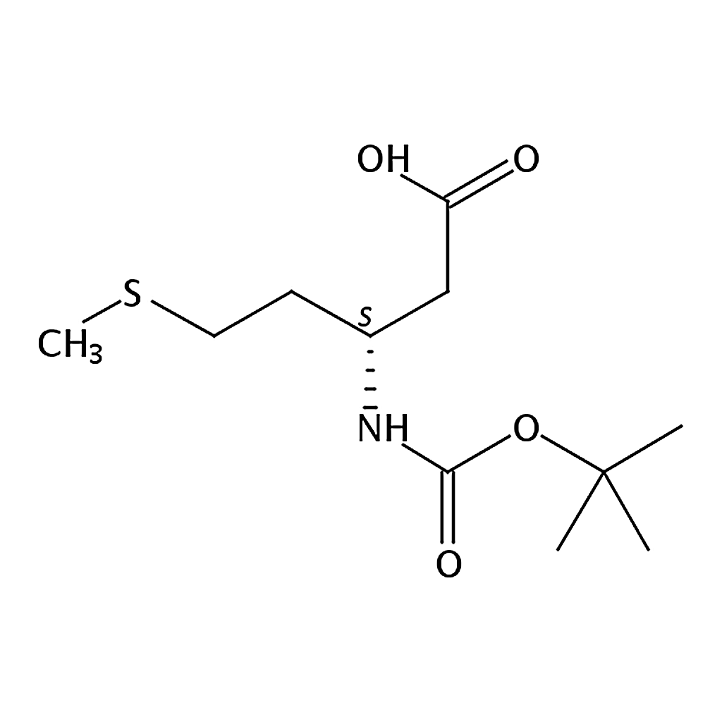 RHAWN (S)-3-((tert-Butoxycarbonyl)amino)-5-(methylthio)pentanoic acid