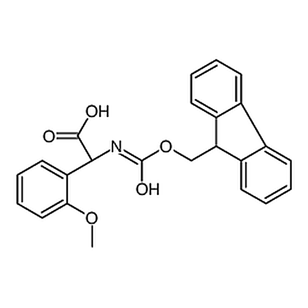 RHAWN (R)-2-((((9H-Fluoren-9-yl)methoxy)carbonyl)amino)-2-(2-methoxyphenyl)acetic acid