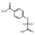 RHAWN 2-(4-Carbamoylphenoxy)-2-methylpropanoic acid